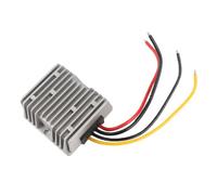 Naroote Régulateur de Tension CC, Module de Convertisseur de Puissance de Voiture, Haute efficacité 20A pour Véhicule 18-40V DC en Alliage D'aluminium