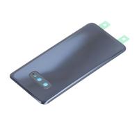 Naroote Remplacement du Couvercle de la Porte Arrière en Verre du S10e avec Adhésif et Outils de Réparation pour Une Réparation Rapide (Black)