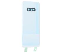 Naroote Remplacement du Couvercle de la Porte Arrière en Verre du S10e avec Adhésif et Outils de Réparation pour Une Réparation Rapide (White)