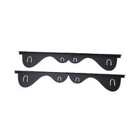 Naroote Remplisseurs de Cuisinière en Acier Inoxydable, Couvercles de Cuisinière de Cuisine Réglables de 13,78 à 27,36 Pouces avec Conception Résistante à la Chaleur, Idéaux pour les Espaces de Bord