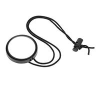 Naroote Rétroviseur de Plongée, Miroir Convexe en Verre Réglable à 360 Degrés, Petit Miroir de Plongée Portable avec Lanière de 35 Cm, Idéal pour les Espaces étroits des Bateaux de Souterraine (BLACK)