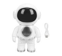 Naroote Robot de Bureau IA, Compagnon Robot éducatif avec Haut-Parleur Wi-FI Bluetooth et Expressions LED, Fonction Veilleuse, Jouets Interactifs pour Apprendre à Penser Aux Enfants
