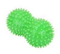 Naroote Rouleau de Massage à Pointes pour Boule de Massage des Pieds pour Relâcher la Tension, mobilité Musculaire - Vert/bleu/violet/rouge 5,5 Pouces - Extérieur/yoga Thérapie (GREEN)