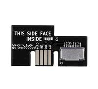 Naroote RPi Picoboot FPC Câble Ruban Flexible Adaptateur SD2SP2 Fiable pour Console de Jeu DOL-001 5.1x2.1 Cm (Black)