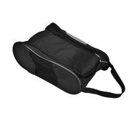Naroote Sac à Chaussures de, Sac à Chaussures pour Gymnase Portable de de à Respiration de Poche Poche à Fermeture éclair avec à de pour Le Stockage des Accessoires Sportifs Unisexes (Black)