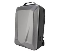 Naroote Sac à Dos Commercial, Port de Chargeur USB pour Ordinateurs Portables de 15,6 Pouces (Gris Argent)