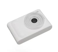 Naroote Salle Numérique, Salle Micro SLR 4K Stabilisation électronique de l'image Écran TFT de 2,4 Pouces Approche Automatique Résistante aux Rayures pour Le (White)