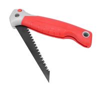 Naroote Scie à Plâtre Pliable 6 Pouces Lame Acier Sk5 Revêtement Ptfe Scie Manuelle Compacte Poignée Ergonomique Performance Coupe Polyvalente Bois Plastique Métal Léger