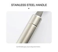Naroote Scoop Melon Baller, Melon Scooper Multifonctionnel avec une Scoop de Crème Glacée à Double Tête pour les de Fruits et la Crème Glacée (Type 1)