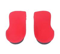 Naroote Semelles Intérieures de Soutien de la Voûte Plantaire 3/4, 2 Pièces, Conception Ergonomique à Ajustement, Inserts Orthopédiques Rouges 3/4 pour Pieds Plats (M SIZE)