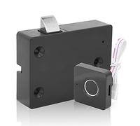 Naroote Serrure Biométrique D'armoire à Empreintes Digitales, Déverrouillage Rapide pour Casier de Stockage, Reconnaissance à 360 Degrés pour Dispositif de sécurité Domestique, Chargement USB,