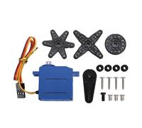 Naroote Servomoteur RC à Engrenages Métalliques Numériques à Haute Torsion pour Voitures RC et Bras de Robot Compétitifs 1,21", PDI-HV2613MG
