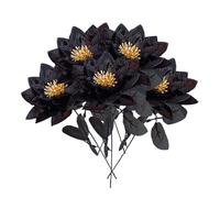 Naroote Simulation de Fleur de, Bouquets Artificiels Multifonctionnels, Décorations de Mariée pour Couronne, Fil de Fer en Plastique, Décoration D'intérieur, 13g, 38cm, Rouge, Rose, Blanc