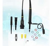 Naroote Sonde D'oscilloscope P4250 250 MHz, Pointe de Crochet Amovible de Haute Précision, Pratique à Utiliser des Anneaux de Marquage pour Différents Canaux pour les Ingénieurs