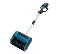 Naroote Souleuse, Brosse à Rouleaux en Nylon sans Fil Brosse de Neige avec Batteries et Chargeur de Patio (Prise UE)