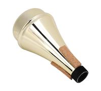 Naroote Sourdine de Trompette, Installation Facile, Pratique de la Trompette, Résistance à l'usure, Matériau ABS, Conception Antidérapante pour Instruments à Vent (GOLD)