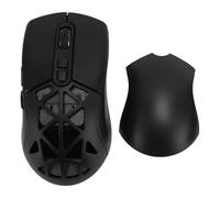 Naroote Souris de Jeu sans Fil, Souris de Jeu Rechargeable Double Mode 2,4 G Bluetooth 5.1, sans Fil avec Rétroéclairage RVB, 7 Boutons et 4800 DPI, Idéale pour PC et Ordinateur Portable (Black)