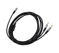 Naroote Splitter 3,5 Mm, Câble CTIA TRRS vers Double Mâle (3 mètres/9,84 | Adaptateur Micro-casque, Ports Dorés, Tresse en Nylon, Cuivre, VoIP Gaming, Doubles Prises PC, Casques CTIA