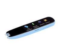 Naroote Stylo de Traduction Compact Smart Scan avec écran Tactile pour Une Communication Fluide dans n'importe Quelle Langue (Blue)
