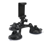 Naroote Support à Triple Ventouse Haute stabilité pour Vitres et Toits de Voiture adapté aux Caméras d'action et aux Téléphones