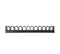 Naroote Support de Fouet pour Cheval pour Sellerie |Support Mural Durable de Stockage élevé de capacité de 12 Fouets pour des Fournitures équestres Organisation Stable Noir