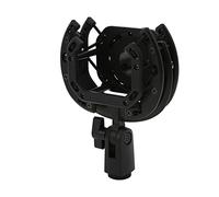 Naroote Support de Micro à Condensateur Résistant aux Chocs, Support Portable pour Studio D'enregistrement, Réglable, Résistance aux Chocs pour Microphone à Condensateur 20,5-25,5 Mm, Conception en