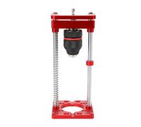 Naroote Support de Perceuse électrique à Main, Kit de Localisation de Trous de Charnière Robuste pour le Travail du Bois, Applicable pour le Perçage Vertical, Alliage D'aluminium