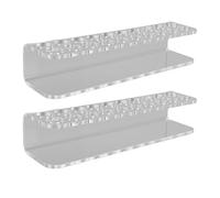 Naroote Support de Rangement pour Homéopathie 20 Emplacements, 8,2 Pouces | Conception claire, matériau acrylique durable, peut contenir 20 tubes d\'homéopathie en toute sécurité, entretien facile,