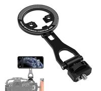 Naroote Support de Téléphone Magnétique Pliable pour Appareil Photo, Adaptateur Montage pour Trépied Téléphone Flexible avec Trou de Vis de 1/4 Pouces Accessoires Photographie