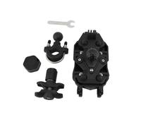 Naroote Support de Téléphone Portable pour Moto, Verrouillage Rapide, Support Antivol pour Guidon de 13 à 32mm de Diamètre, en Alliage D'aluminium