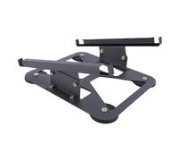 Naroote Support de Toit Magnétique, Support de Montage de Toit en Alliage d'aluminium, de Véhicule Réglable avec Revêtement Résistant à la Lumière du Soleil et 4 Aimants, Réglable de 0 à 30 Degrés,