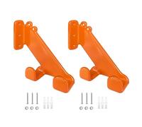 Naroote Support de Tronçonneuse, Organisateur Mural en Acier Robuste avec Revêtement en Caoutchouc Orange, pour Scies 009 011 200t 201t 024 026 360 362 044 660 661