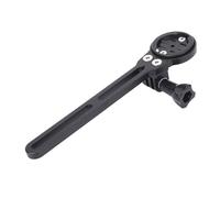 Naroote Support d'ordinateur de Vélo, Support de Guidon en Alliage d'aluminium de 165 Mm, 'Adaptateur de Caméra pour Wahoo et Autres Ordinateurs de Vélo, Idéal pour Les Accessoires de