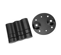 Naroote Support pour Bidon d', Compatible avec les Réservoirs de Carburant de Moto |Conception en T, Aluminium Robuste avec Revêtement électrophorétique Noir