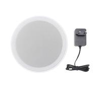 Naroote Système de Haut-parleurs Domestiques à Montage encastré 60 W 6 Pouces, Haut-Parleur Bluetooth Actif au Mur et au Plafond |Amplificateur Numérique de intégré pour (Prise UE)