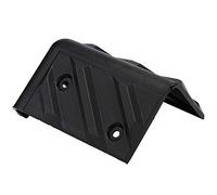 Naroote Table Corner Protecteurs, Haut-parleur Protecteurs d'Angle d'Angle en Plastique ' Droit ' Droit avec des Kits de Vis Noirs avec 8pcs épaississement du Haut-parleur Metal Corner