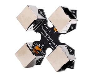 Naroote Tap Ethernet Passif, Outil de de Paquets Réseau LAN Throwing Star PCB for Surveillance et Analyse du Trafic Ethernet