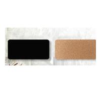 Naroote Tapis de Pédale en Caoutchouc pour Machine à Coudre, stabilité Sécurisée, Réduction du Bruit pour le Quilting ou la Couture, 9,1 X 7,5 Pouces (BLACK)