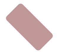 Naroote Tapis de Pédale en Caoutchouc pour Machine à Coudre, stabilité Sécurisée, Réduction du Bruit pour le Quilting ou la Couture, 9,1 X 7,5 Pouces (PINK)