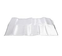 Naroote Tapis de Pique-Nique en Papier d'aluminium, Tapis de Camping Double Face 200 X 200 Cm, Isolant Imperméable avec Anti-salissure, pour Tente de Plage en Plein Air, Pique-Nique, Camping