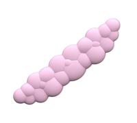 Naroote Tapis de Souris Cloud Support de Poignet en Mousse à Mémoire de Forme Ergonomique et Douce pour une Utilisation au Bureau 1 X Repose-poignet pour Clavier (PINK)