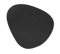 Naroote Tapis de Souris en Cuir PU, Tapis de Souris de Jeu, de D'Ordinateur avec Base en Caoutchouc Antidérapant, Résistant à l'eau et aux Rayures pour Ordinateur Portable, (Black)