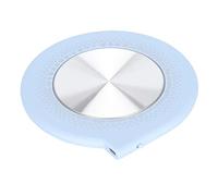 Naroote Tapis Isolant pour Tasse USB, 55 ℃, Coussin Isolant Multifonctionnel pour Bureau, Dessous de Verre pour Le Bureau et la Maison (Blue)