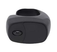 Naroote Télécommande d'Appareil Photo Bluetooth avec Rouleau, Tourne-Page sans Fil, Anneau de Doigt Défilant, Déclencheur à Distance avec Défilement, Idéal pour Appareil Photo de Téléphone (Black)