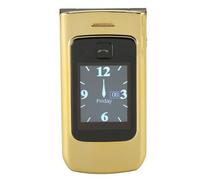 Naroote Téléphone Portable Senior, Téléphone Portable de Base avec Batterie 4800 MAh pour Le Quotidien des Personnes âgées (Gold)