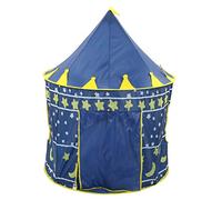 Naroote Tente de Jeu pour Enfants, Maison de Jeu Pliable Portable avec Sac à Fermeture éclair, pour Lire et Jouer en Intérieur et en Extérieur, Tissu Oxford, Bleu (Blue)