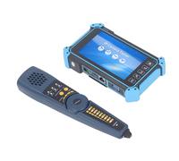 Naroote Tester de Caméra IP, Testeur CCTV H.265 H.264 Test de Code HD VGA Input MULTIFUTIVELLE 100-240 VAC avec Finder de Ligne pour Les Caméras Analogiques (Prise UE)