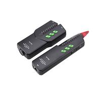Naroote Testeur de Câble Réseau, Détecteur de Ligne Portable Compact pour la Détection des Fils Téléphoniques, Détection des Courts-circuits, pour les Techniciens Informatiques