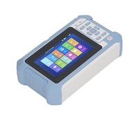 Naroote Testeur de Câbles à Fibres Optiques, écran Tactile de 4,3 Pouces, Carte d'éVénements OTDR 1310 Nm 100-240 V 9 en 1 pour la Construction de Réseaux d'accès (Prise UE)