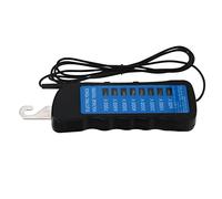 Naroote Testeur de Clôture électrique Durable Multi-lumière Portable pour Ferme ABS 7000V Détection de Tension pour L'approvisionnement en Clôture Agricole